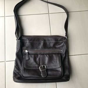 Danier Leather cross body purse